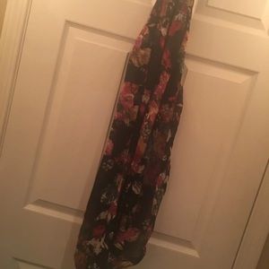 Floral Infinity Scarf